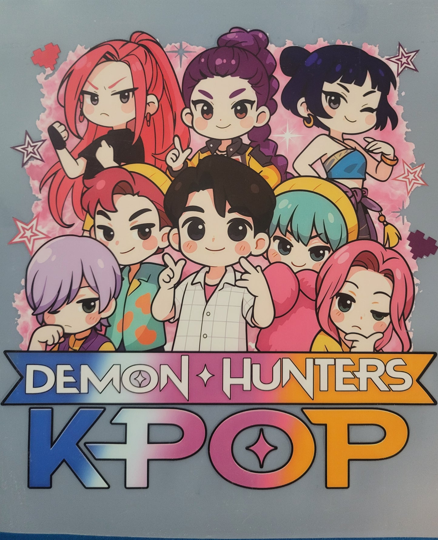 Full COLOUR DTF TRANSFERS- Demon Hunters image 0