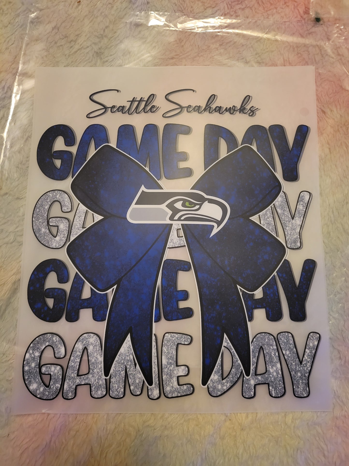 π NFC West Football Game Day Bows β DTF Transfers π image 3