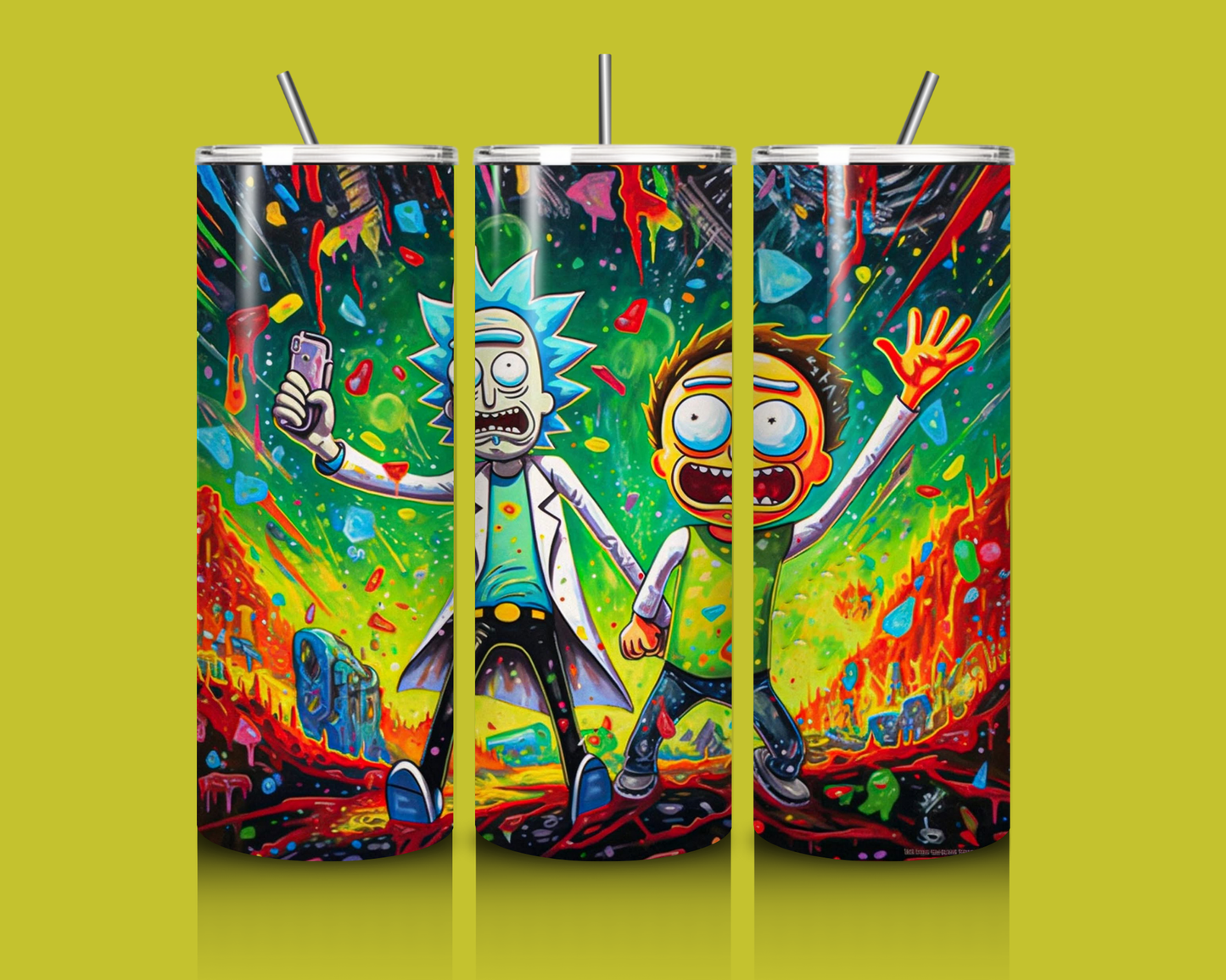 Rick & Morty - 20oz Custom Tumbler image 0