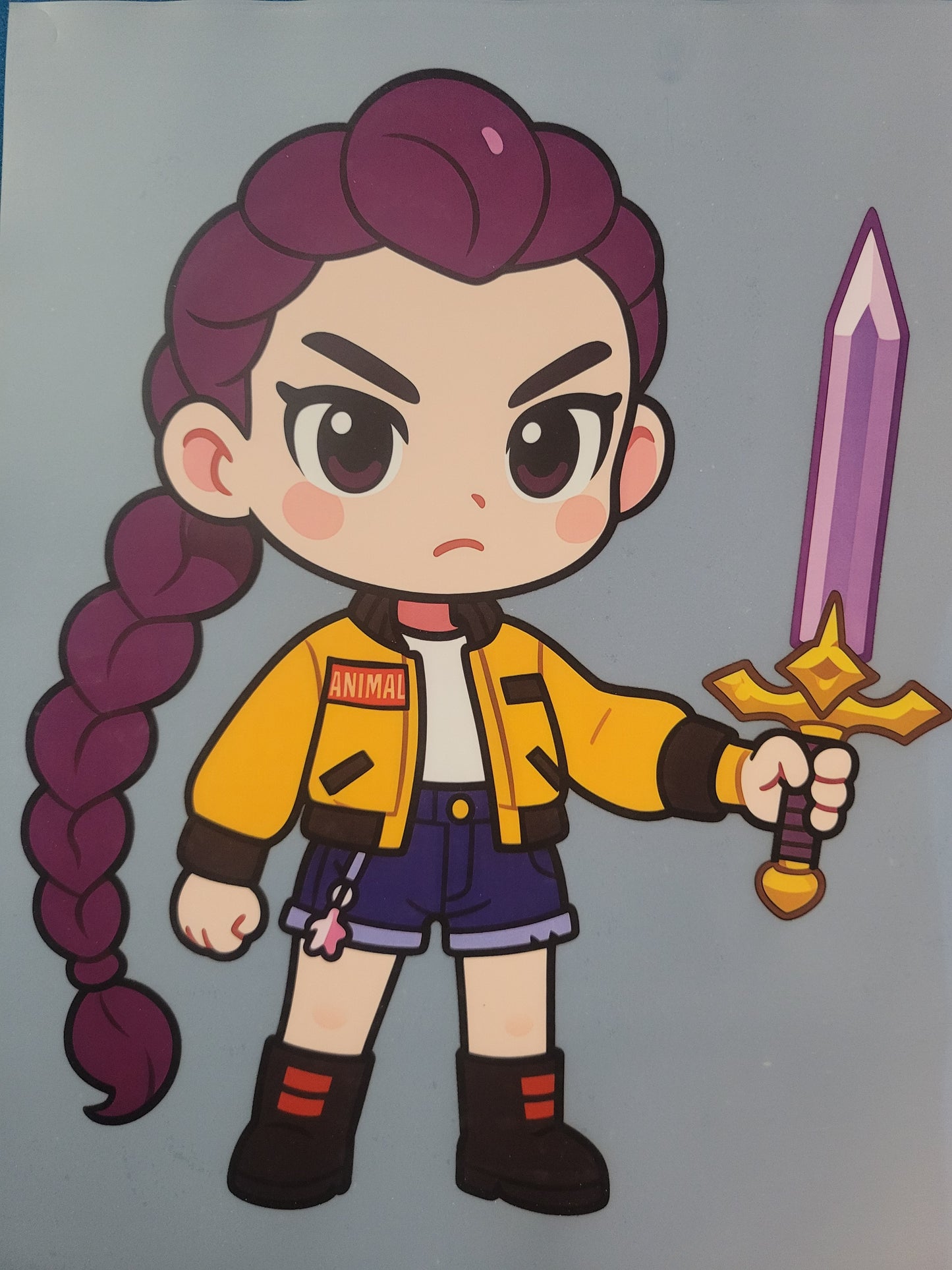 FULL COLOR DTF TRANSFERS-DEMON HUNTER image 0