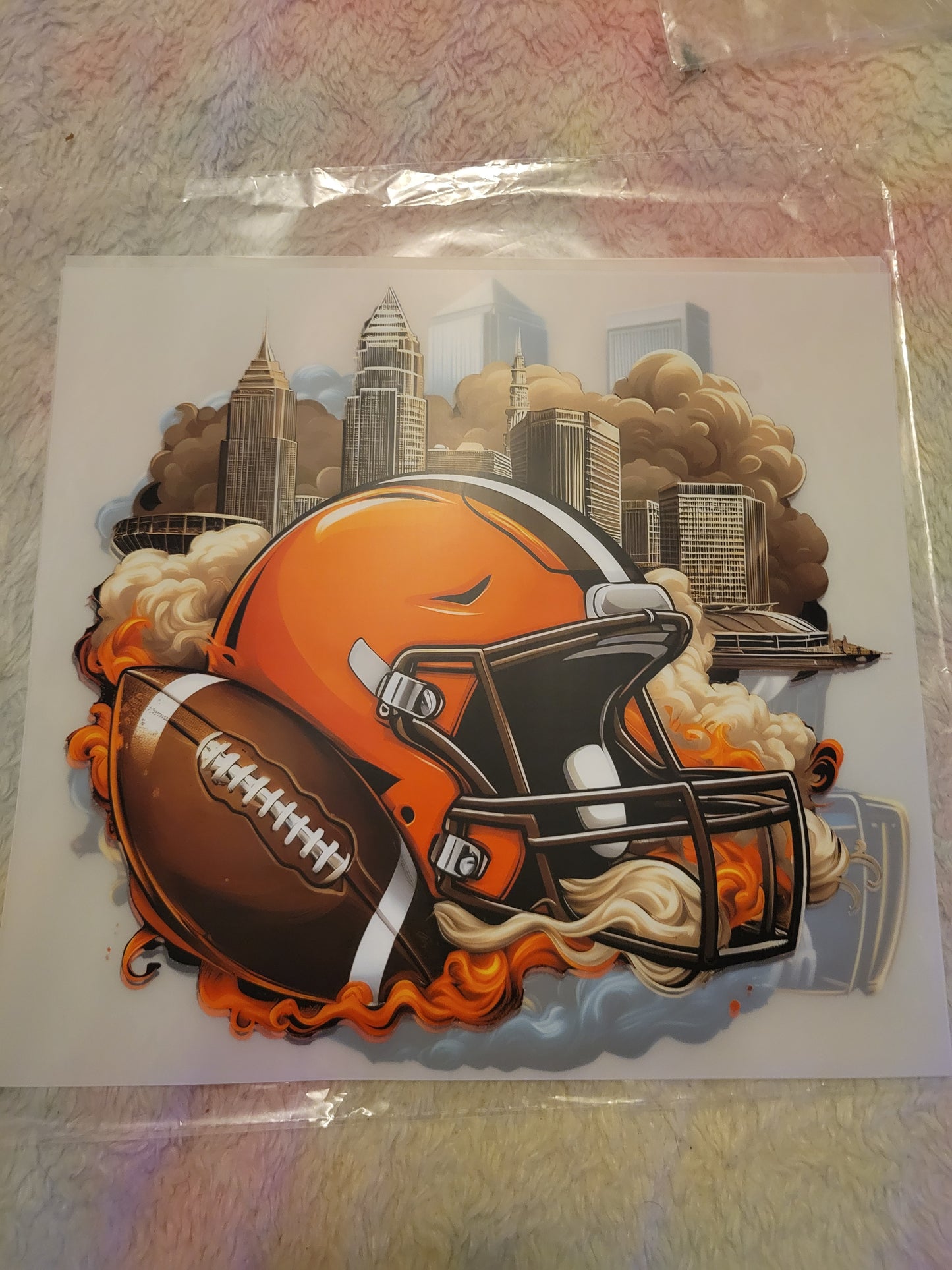 π NFC North Football Helmets β DTF Transfers π image 2