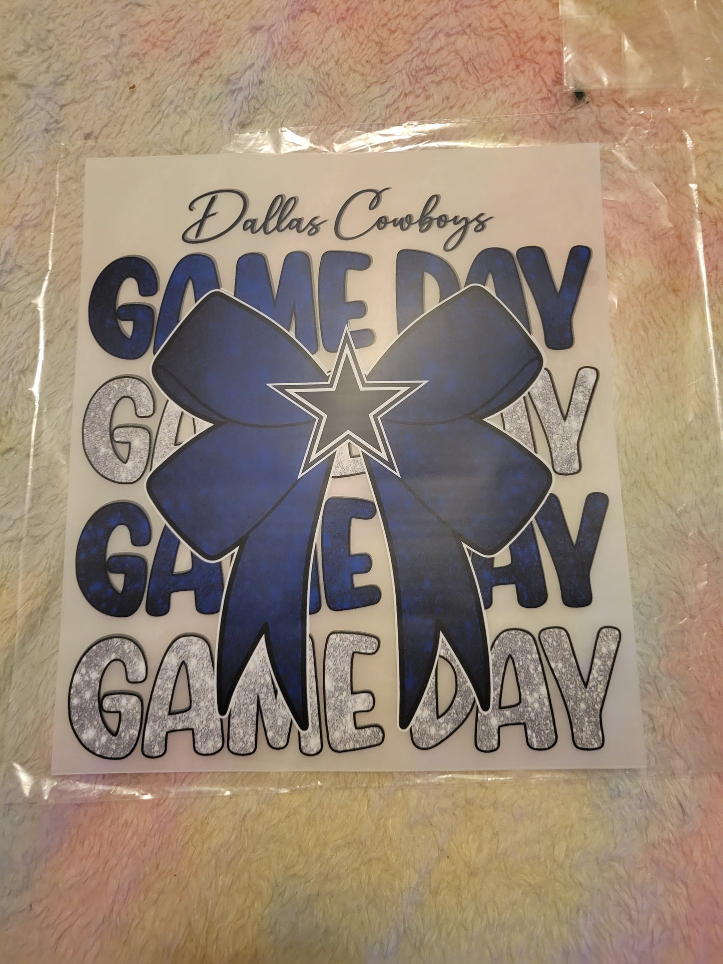 π NFC East Football Game Day Bows β DTF Transfers π image 3