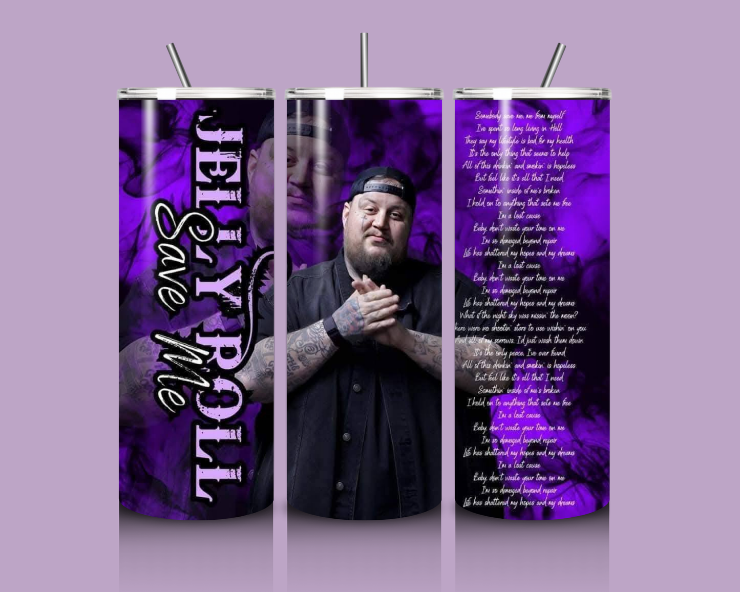 Jelly Roll- 20oz Custom Tumbler image 0