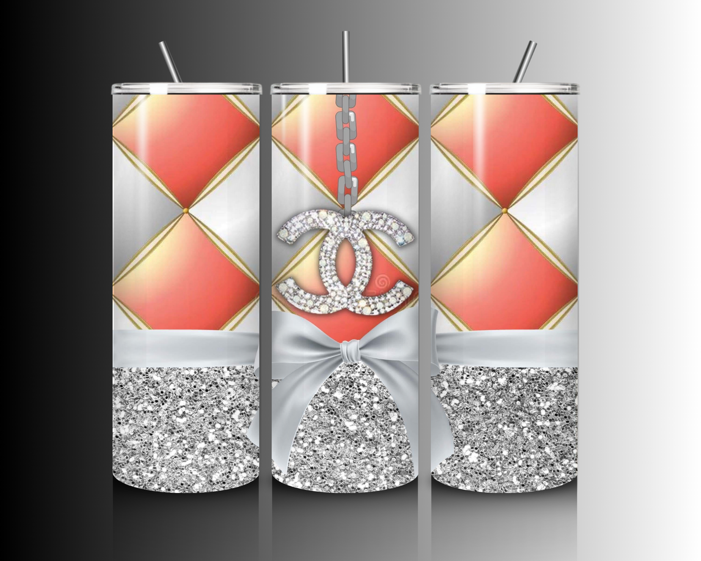 Luxury Inspired- 20oz Custom Tumbler image 0