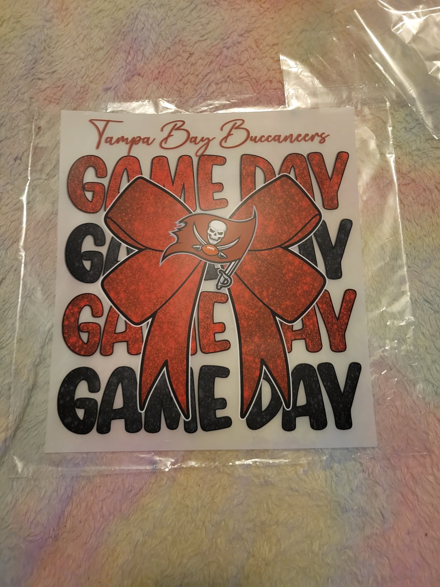 π NFC South Football Game Day Bows β DTF Transfers π image 3