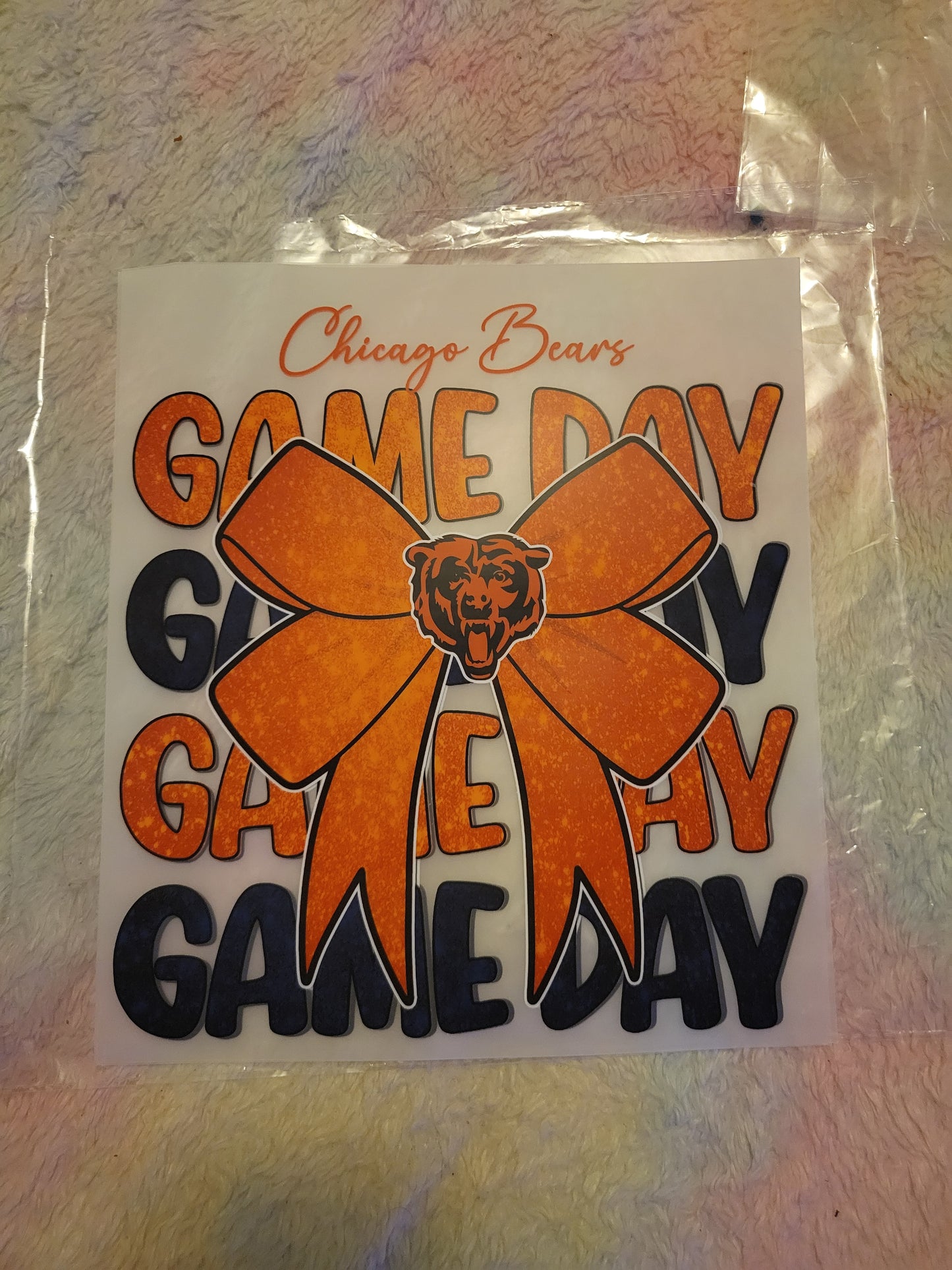 π NFC North Football Game Day Bows β DTF Transfers π image 3