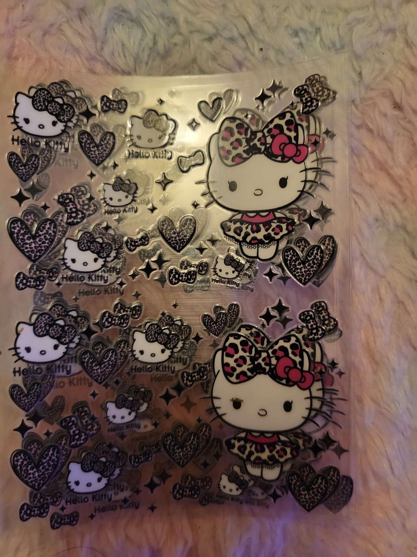 π Hello Kitty UV DTF Bank Card Wrap β 2 Pieces π image 0