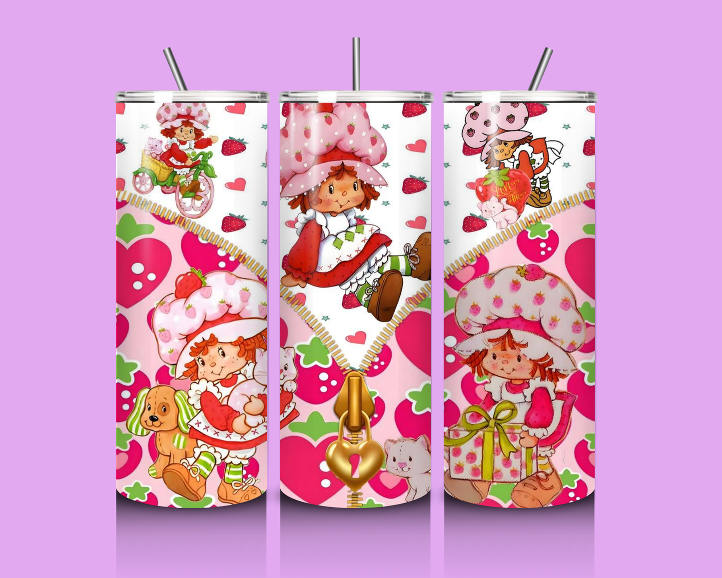 Strawberry Shortcake - 20oz Custom Tumbler image 0