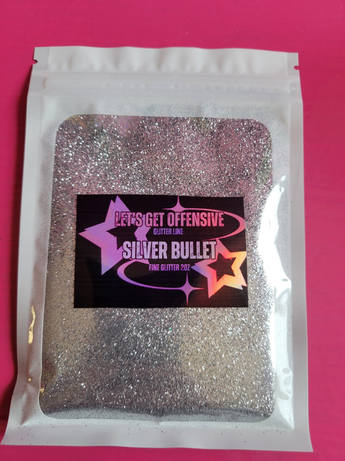 Silver Bullet – Fine Silver Glitter image 0