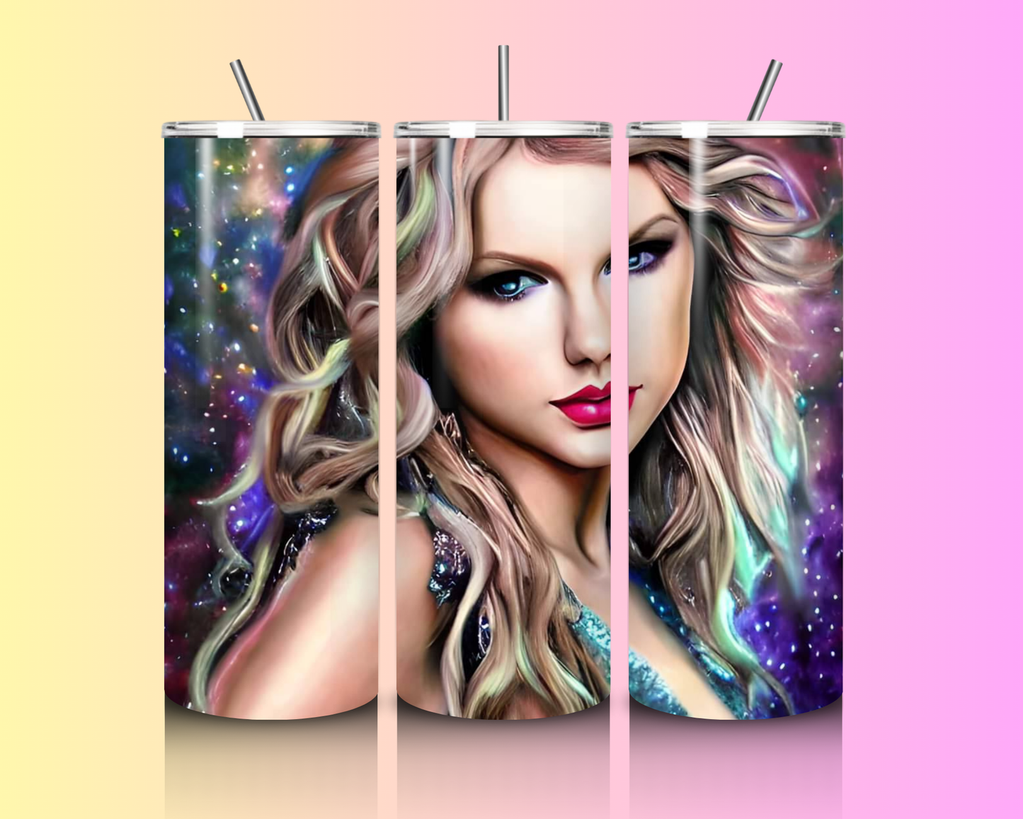 Taylor Swift galaxy- 20oz Custom Tumbler  image 0