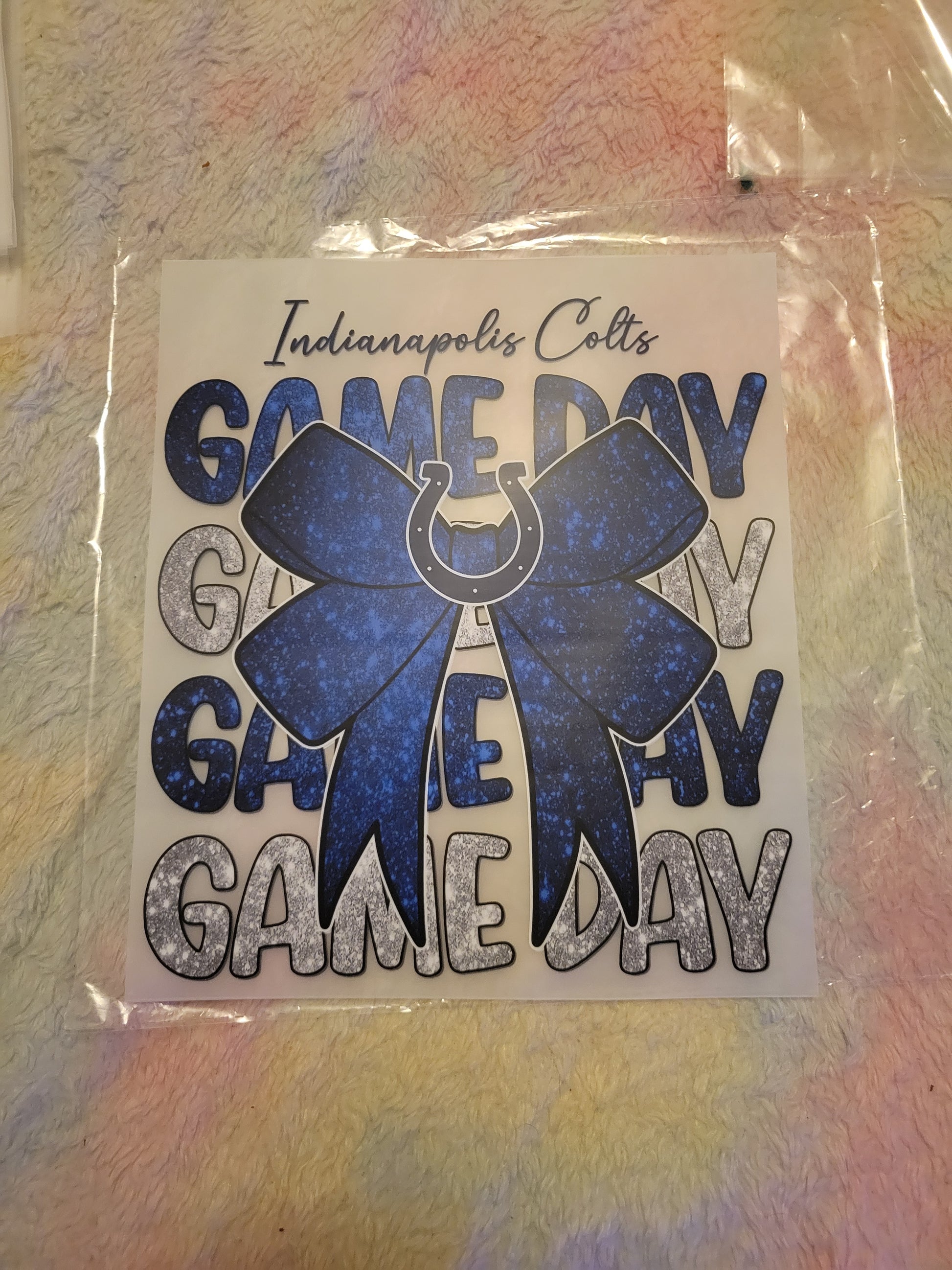 🏈 AFC South Football Game Day Bows – DTF Transfers 🏈 image 2