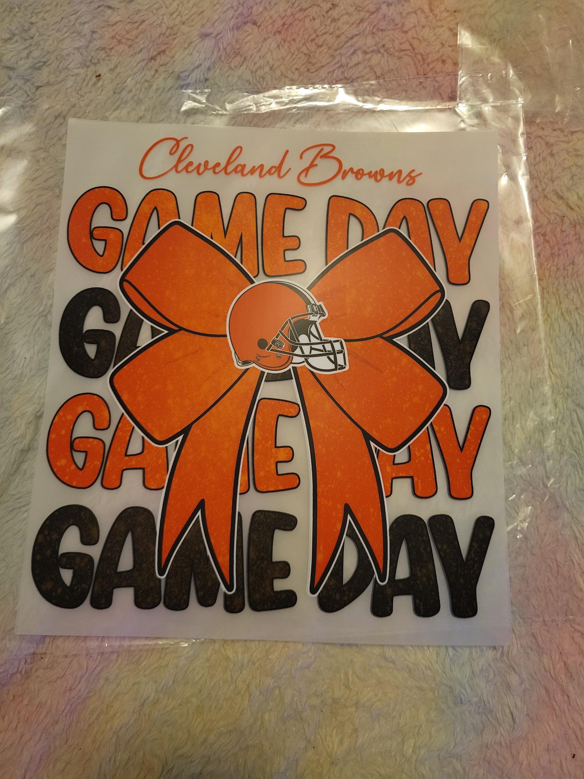 🏈 AFC North Football Game Day Bows – DTF Transfers 🏈 image 3