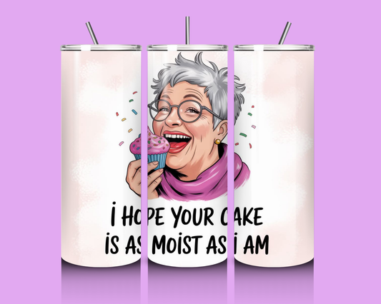Moist Grandma- 20oz Custom Tumbler  image 0