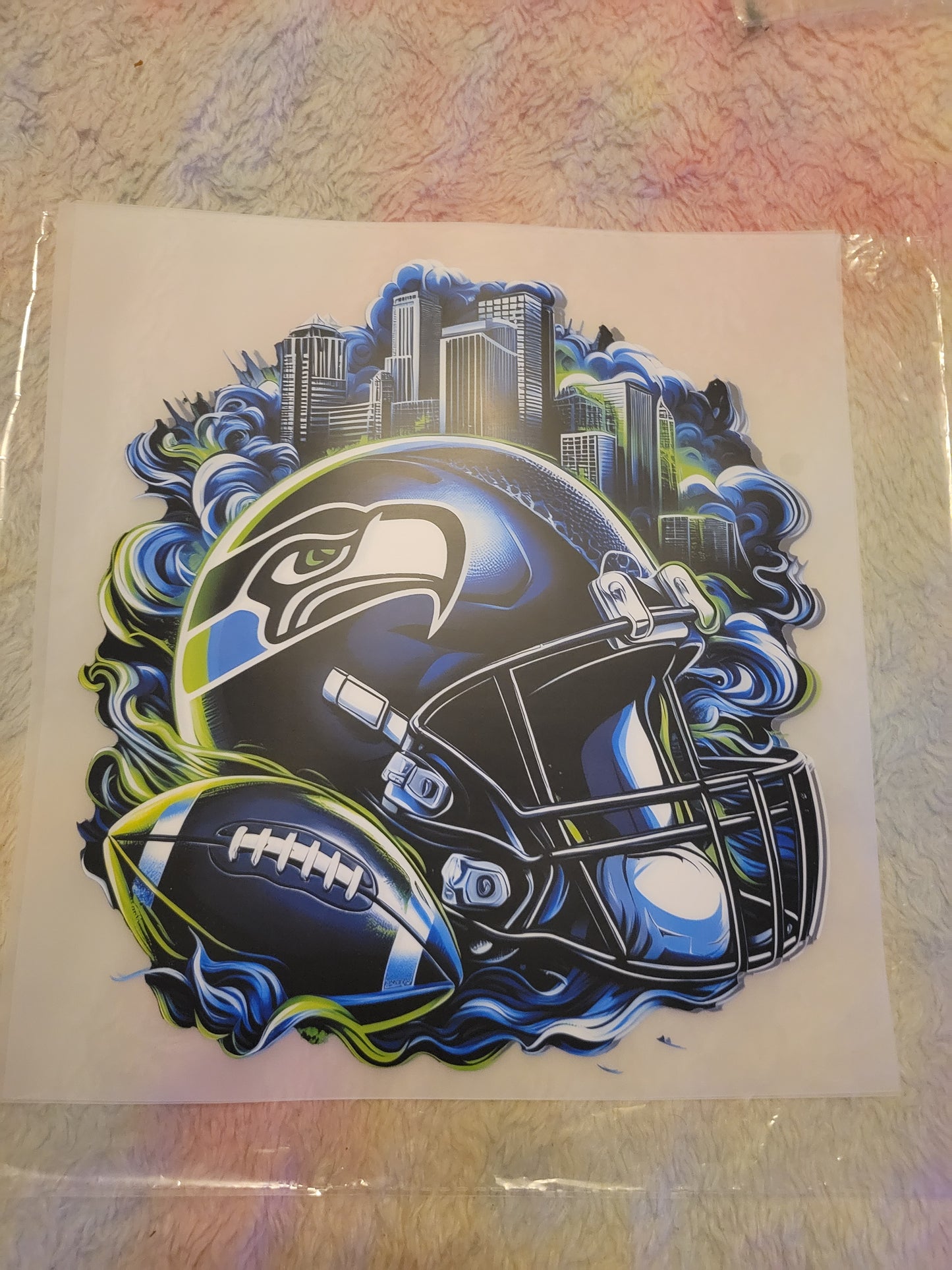🏈 NFC West Football Helmets – DTF Transfers 🏈 image 0