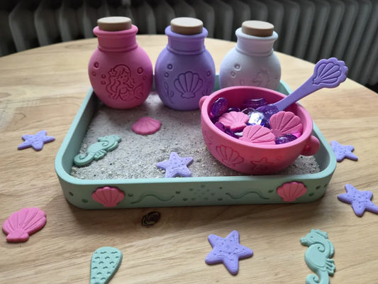 Mermaid & Ocean-Themed Sprinkle Set