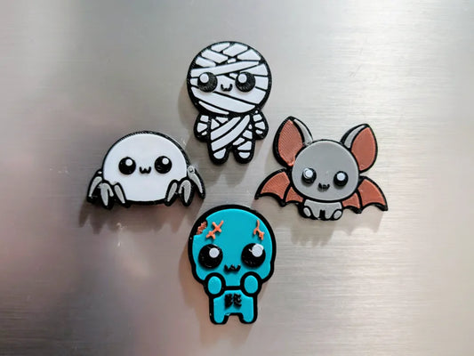HALLOWEEN MAGNET SET • 4-PACK