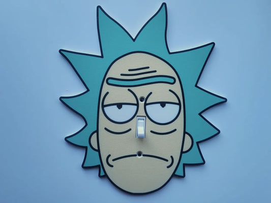 Rick-Inspired Light Switch Cover