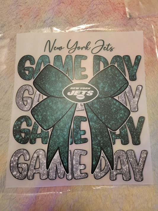 🏈 AFC East Football Game Day Bows – DTF Transfers 🏈 image 0