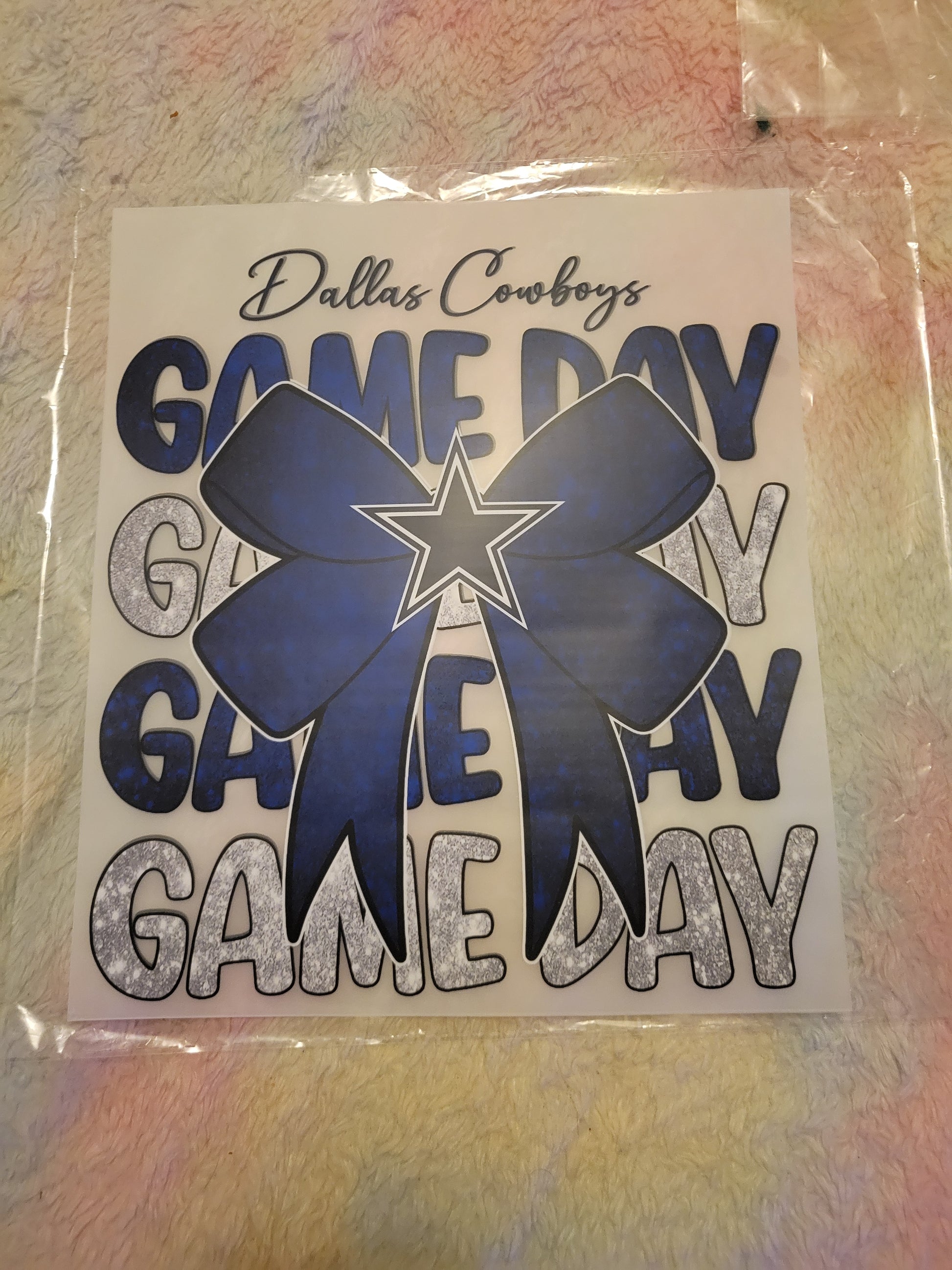 🏈 NFC East Football Game Day Bows – DTF Transfers 🏈 image 3