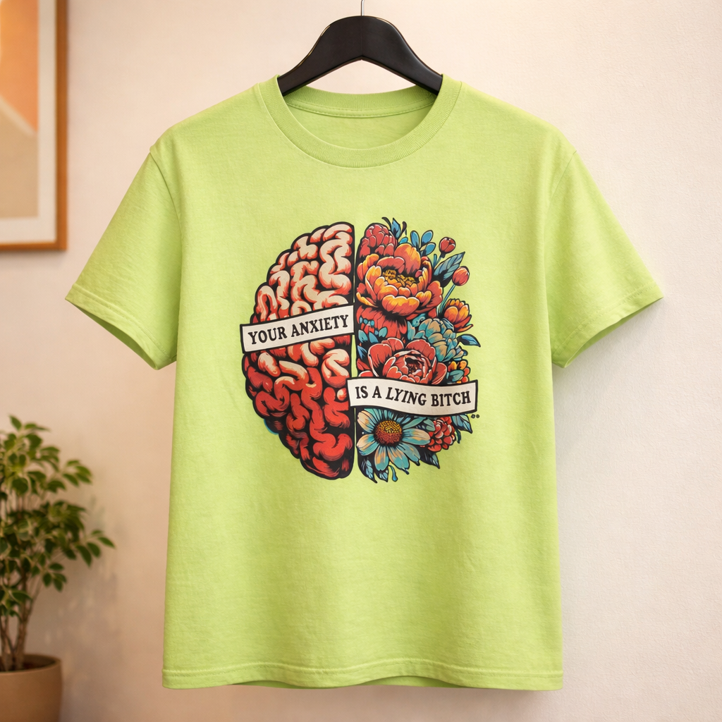 Your Brain is Lying-T-shirt image 0