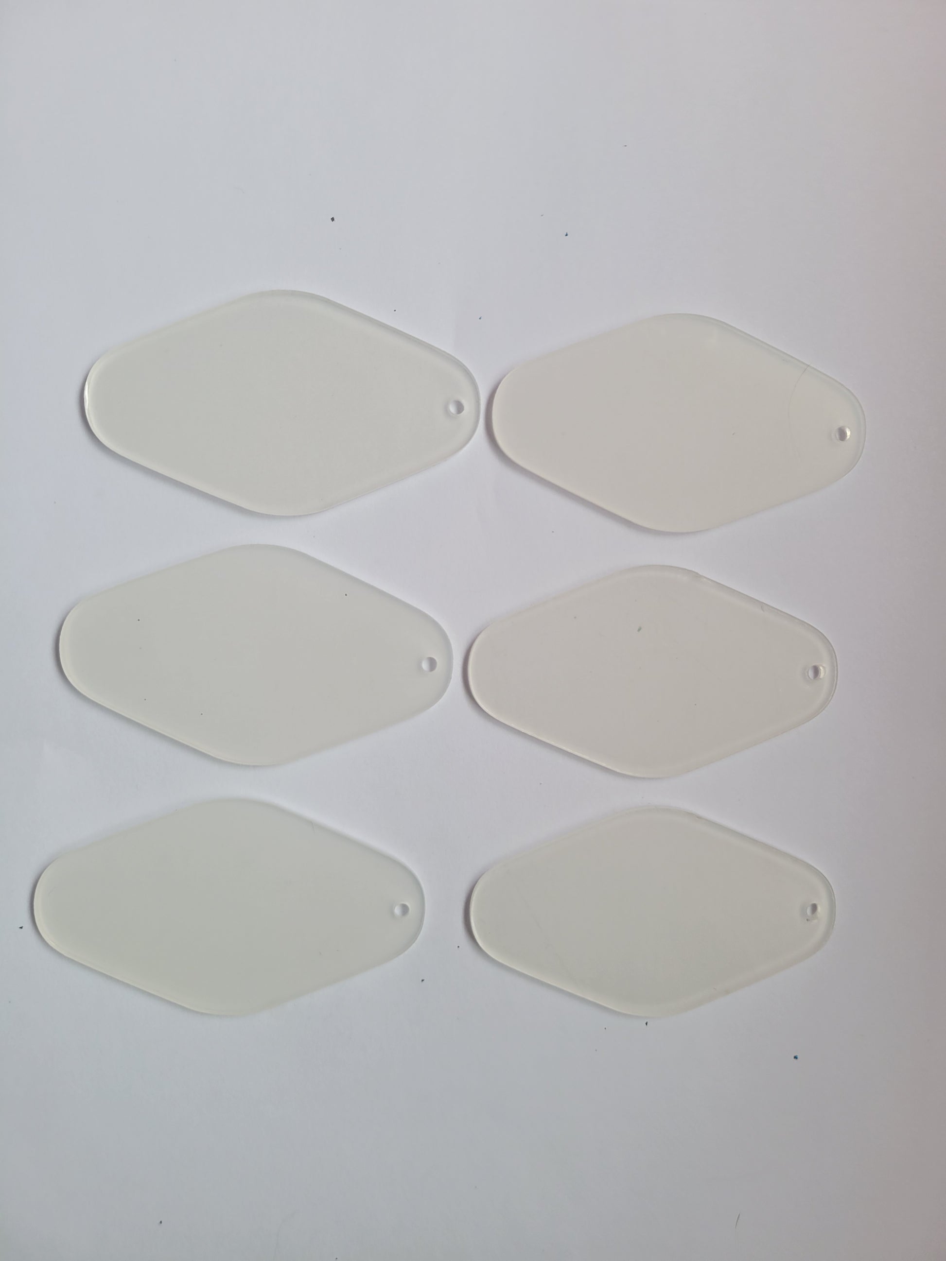 Mini Acrylic Motel Keychains (Blank) image 1