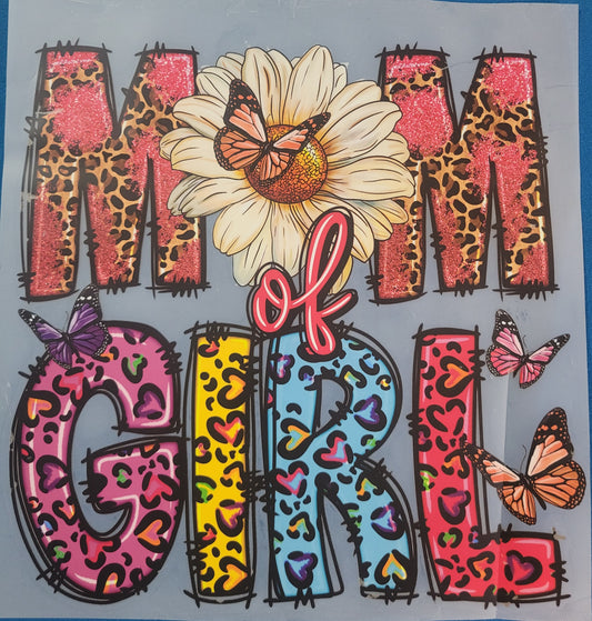 FULL COLOR DTF TRANSFERS-girl mom image 0