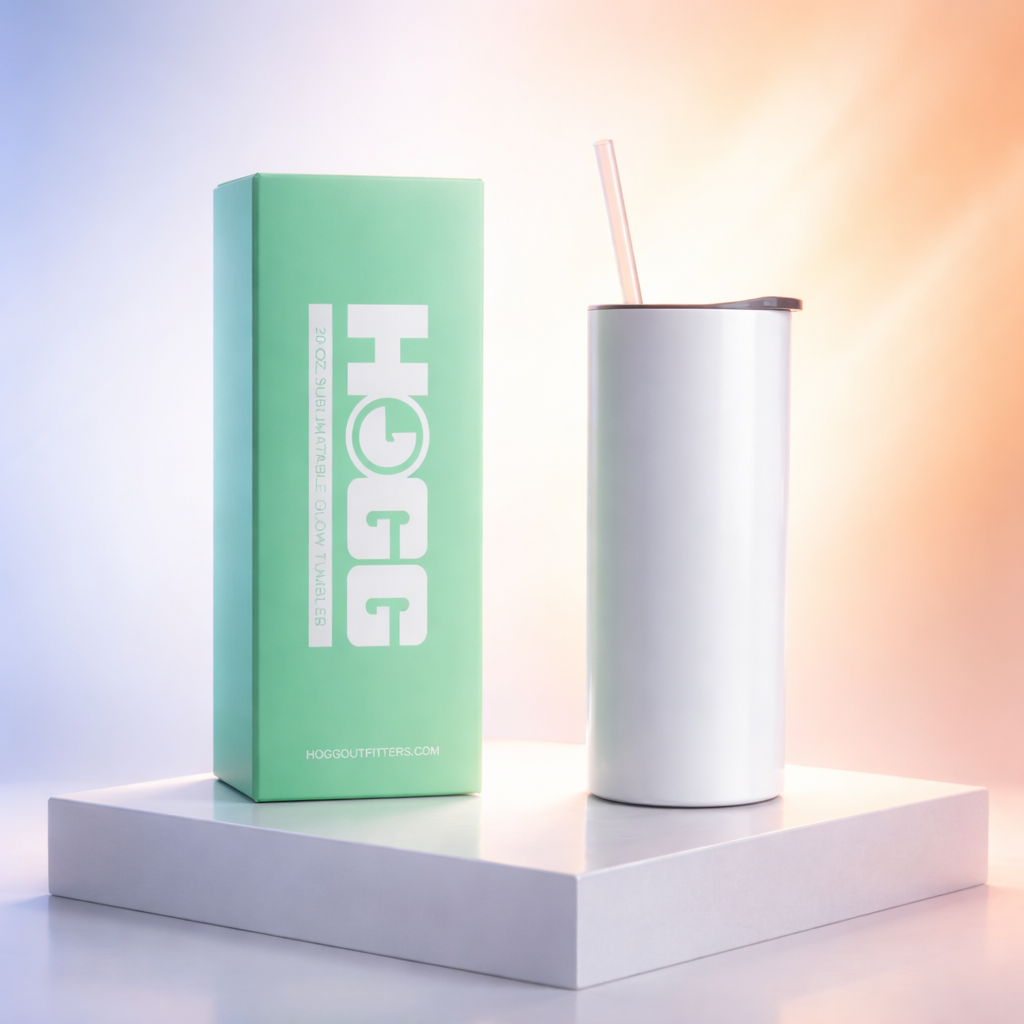 Glow in the Dark Chaos — 20 oz Sublimation Tumblers image 1