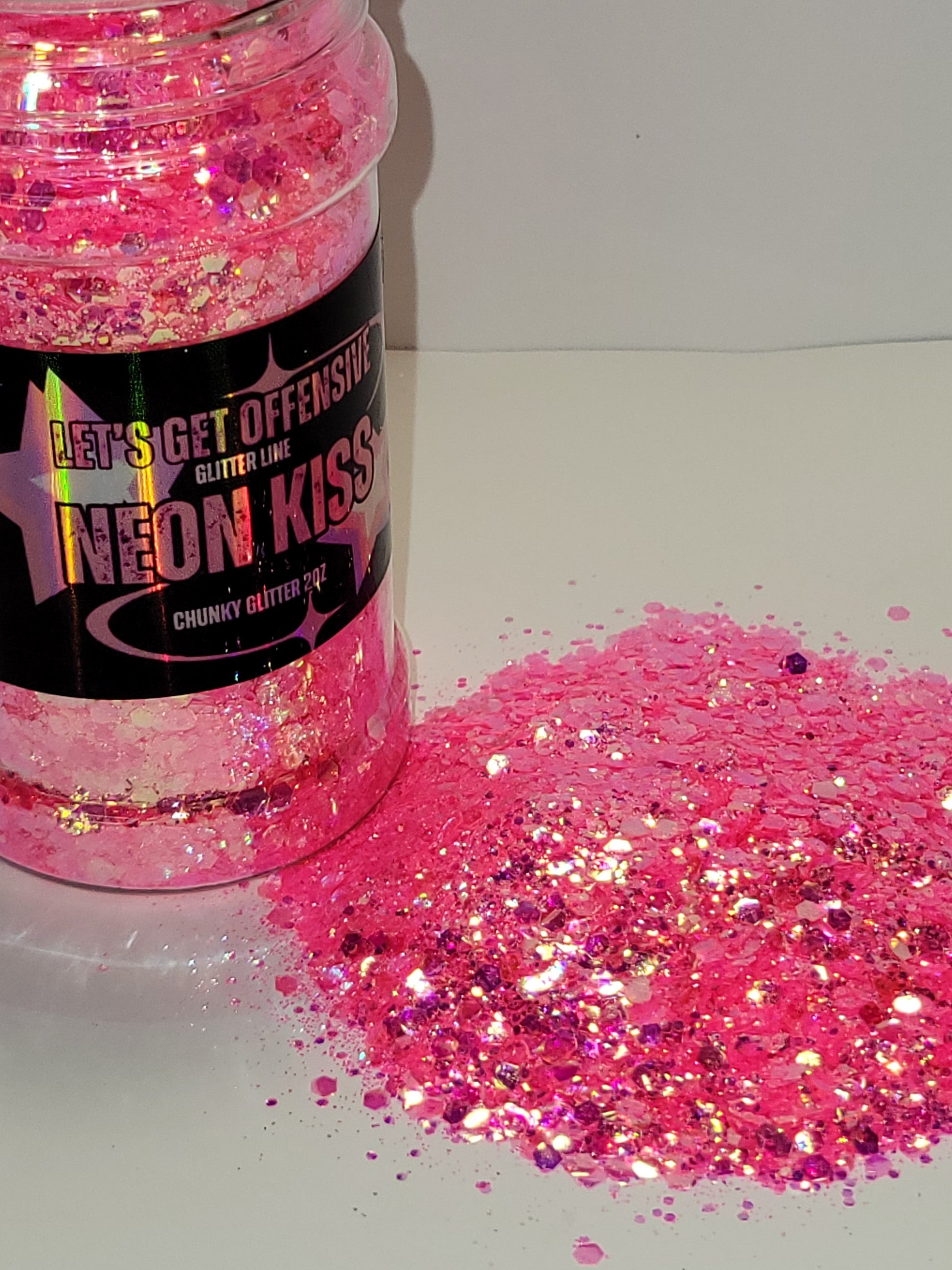 Neon Kiss Chunky Glitter  image 1