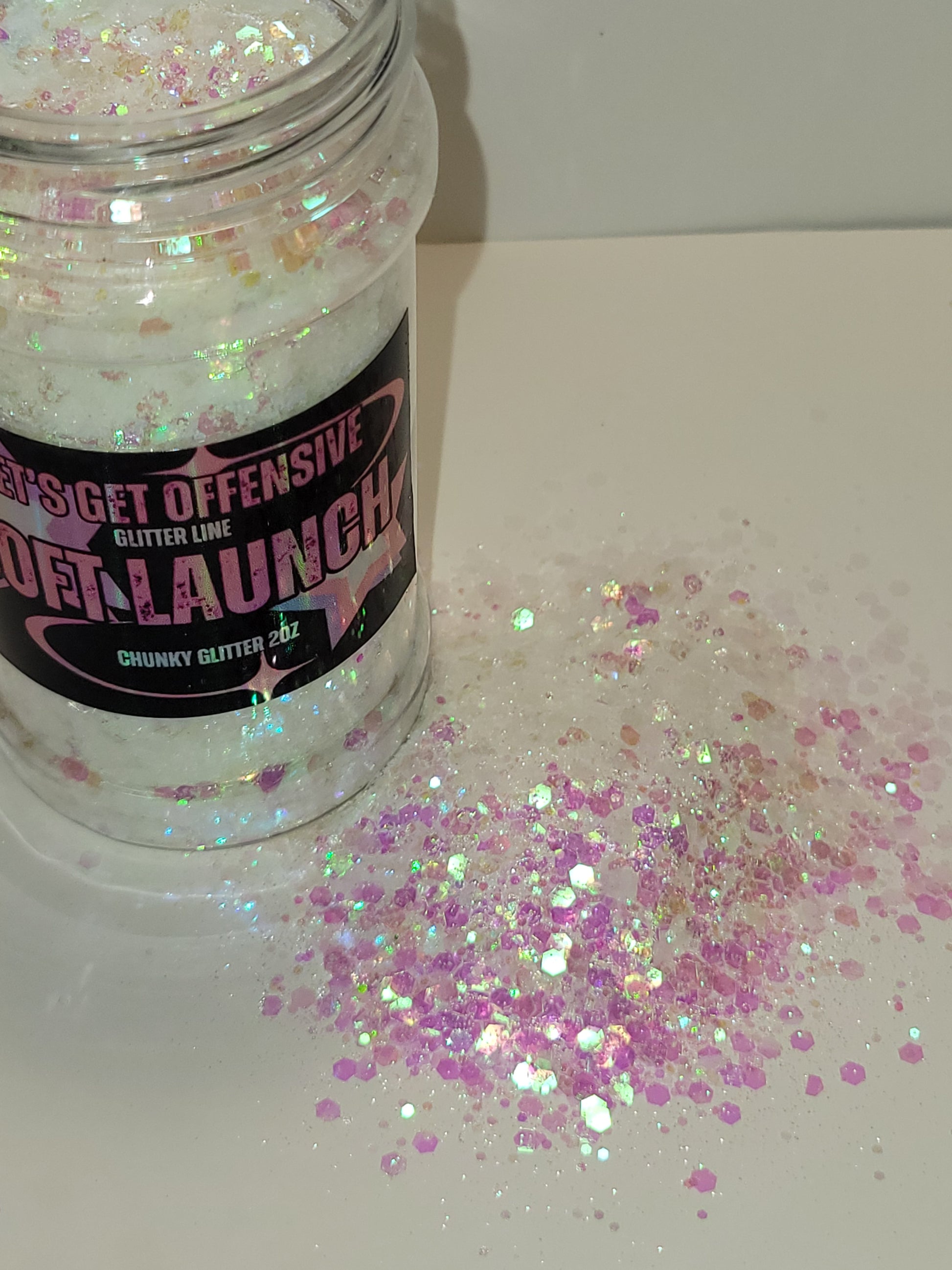 Soft Launch Chunky Glitter  image 1