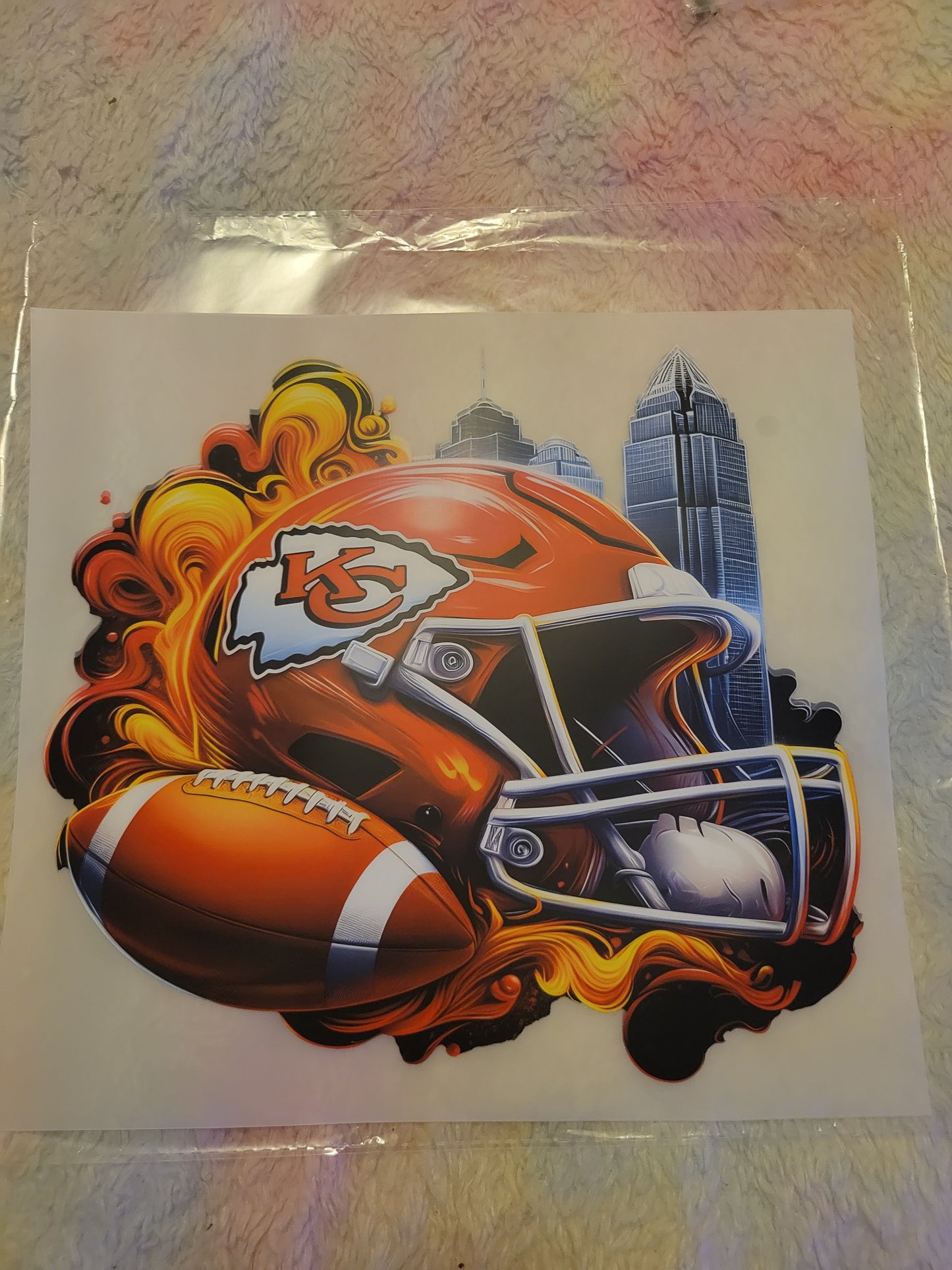 🏈 AFC West Football Helmets – DTF Transfers 🏈 image 1