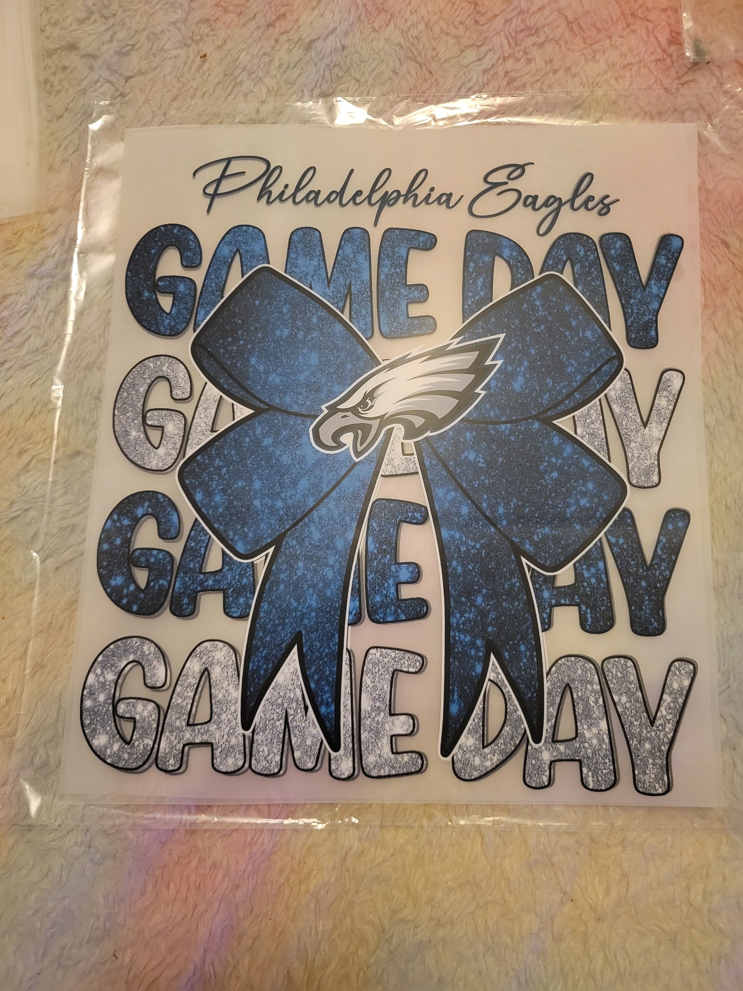 🏈 NFC East Football Game Day Bows – DTF Transfers 🏈 image 1