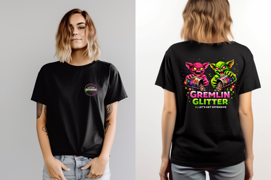 Gremlin Glitter Signature Tee 😈✨ image 0