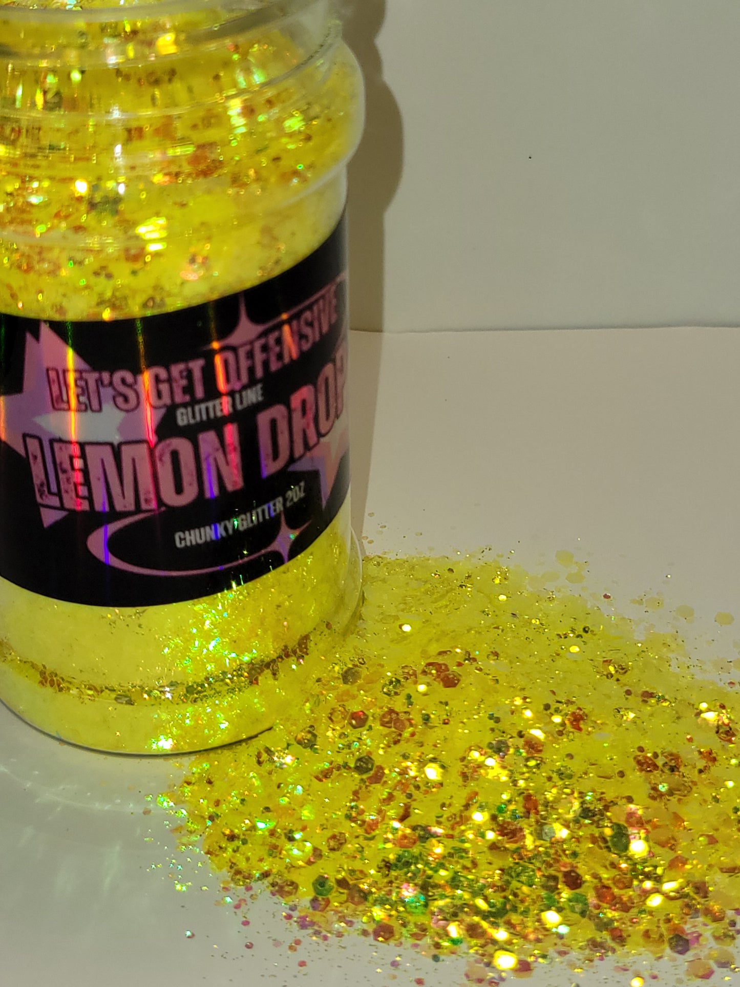 Lemon Drop Chunky Glitter  image 1