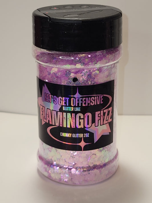 Flamingo Fizz Chunky Glitter  image 0