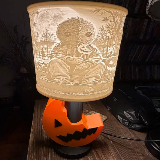 SAM TRICK 'R TREAT LITHOPHANE LAMP