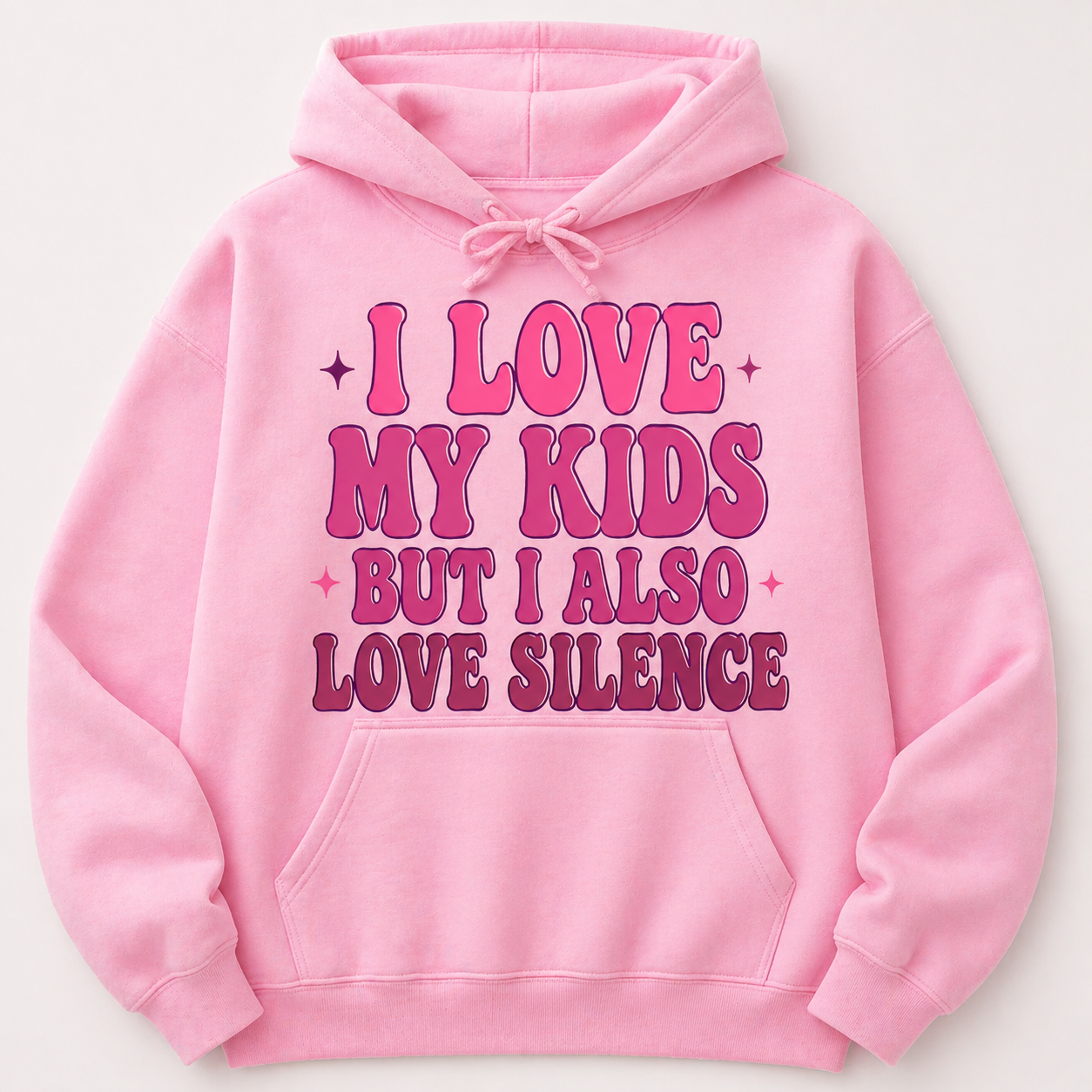 “I Love My Kids… But I Also Love Silence” Hoodie image 0