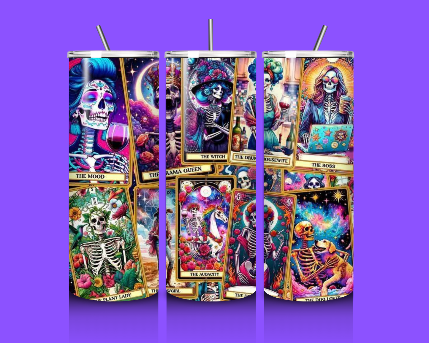 Tarot card 20 oz Custom Tumbler image 0
