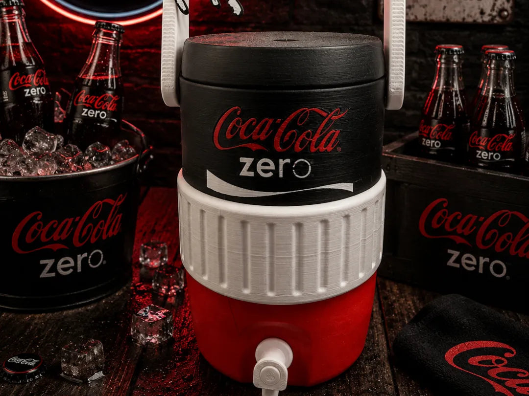 Coke Zero Inspired Can Koozie