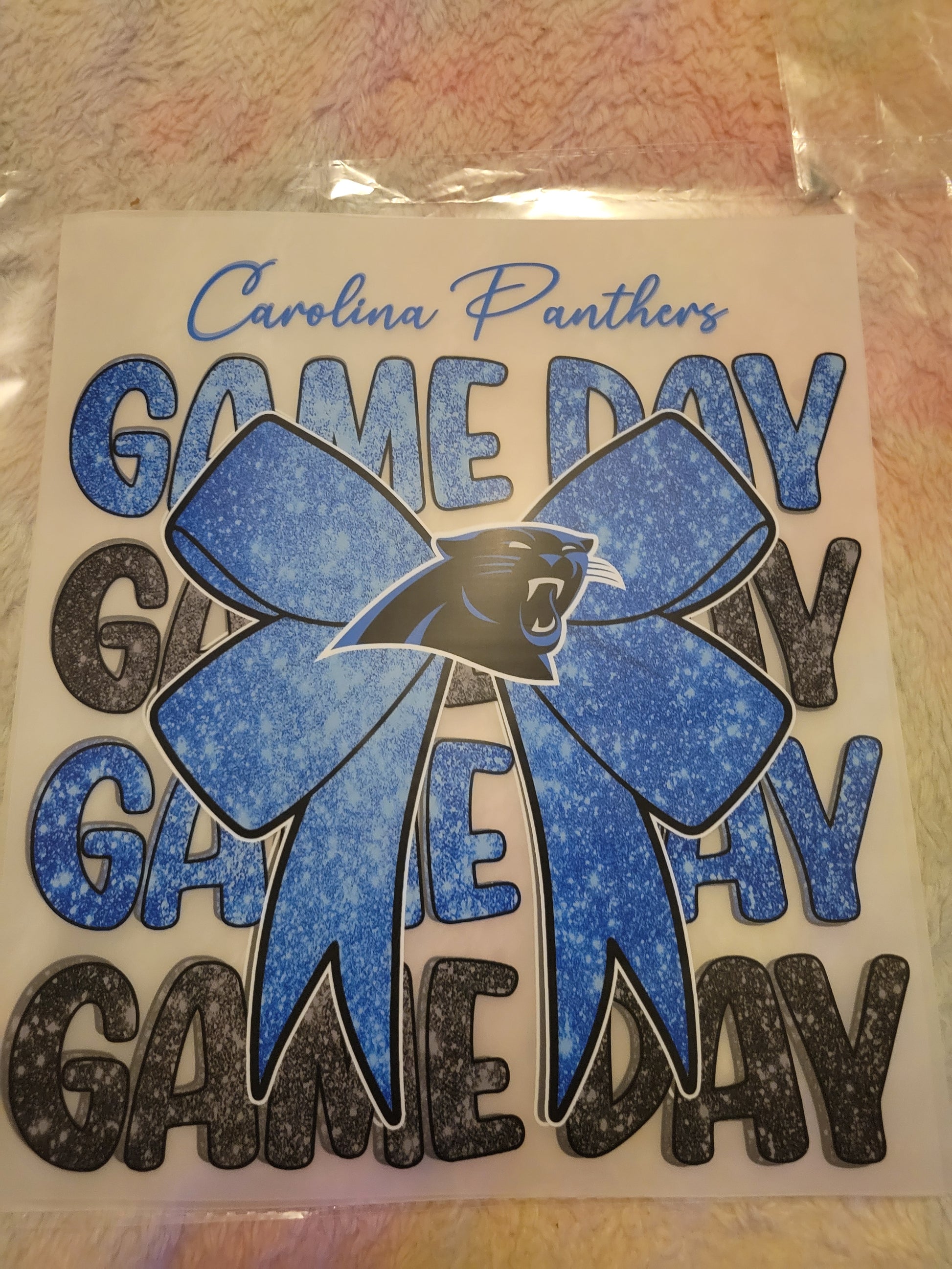 🏈 NFC South Football Game Day Bows – DTF Transfers 🏈 image 0