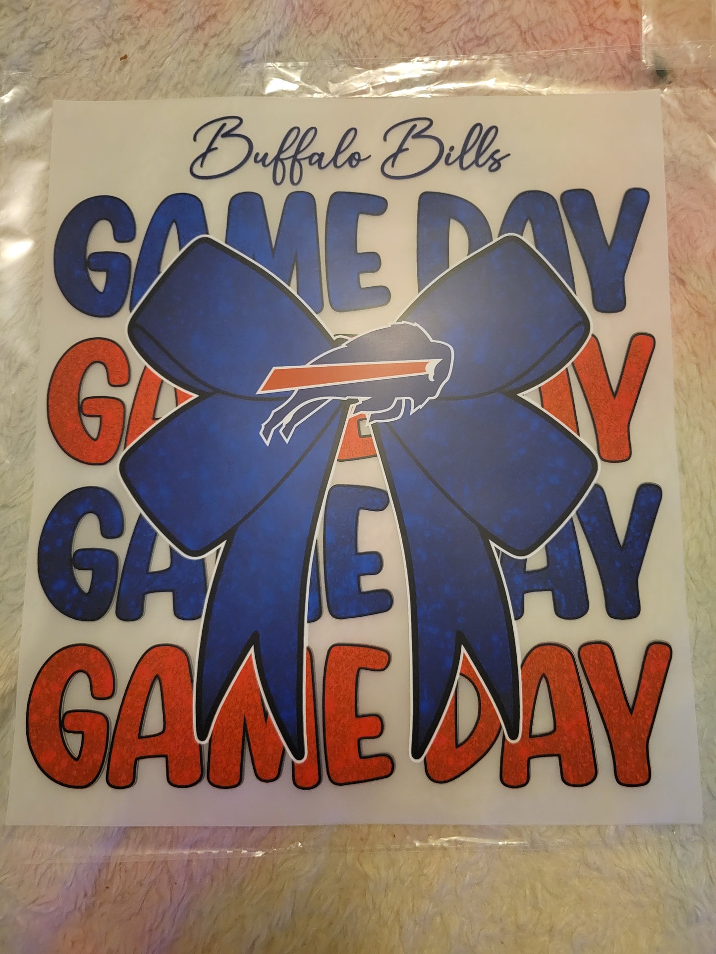 🏈 AFC East Football Game Day Bows – DTF Transfers 🏈 image 2