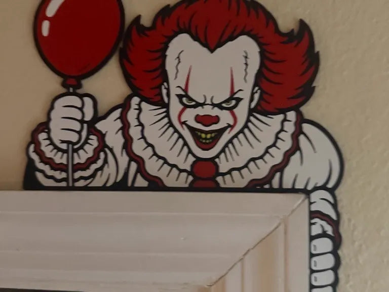 HORROR MOVIE DOOR DECOR