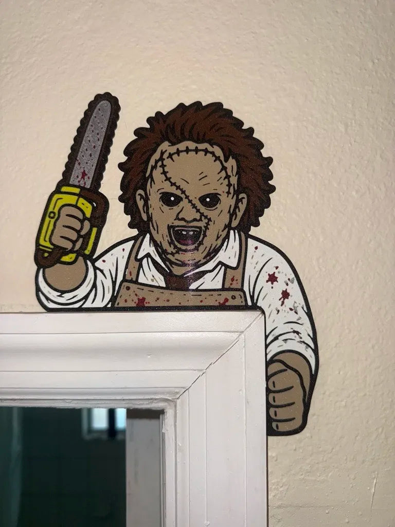 HORROR MOVIE DOOR DECOR