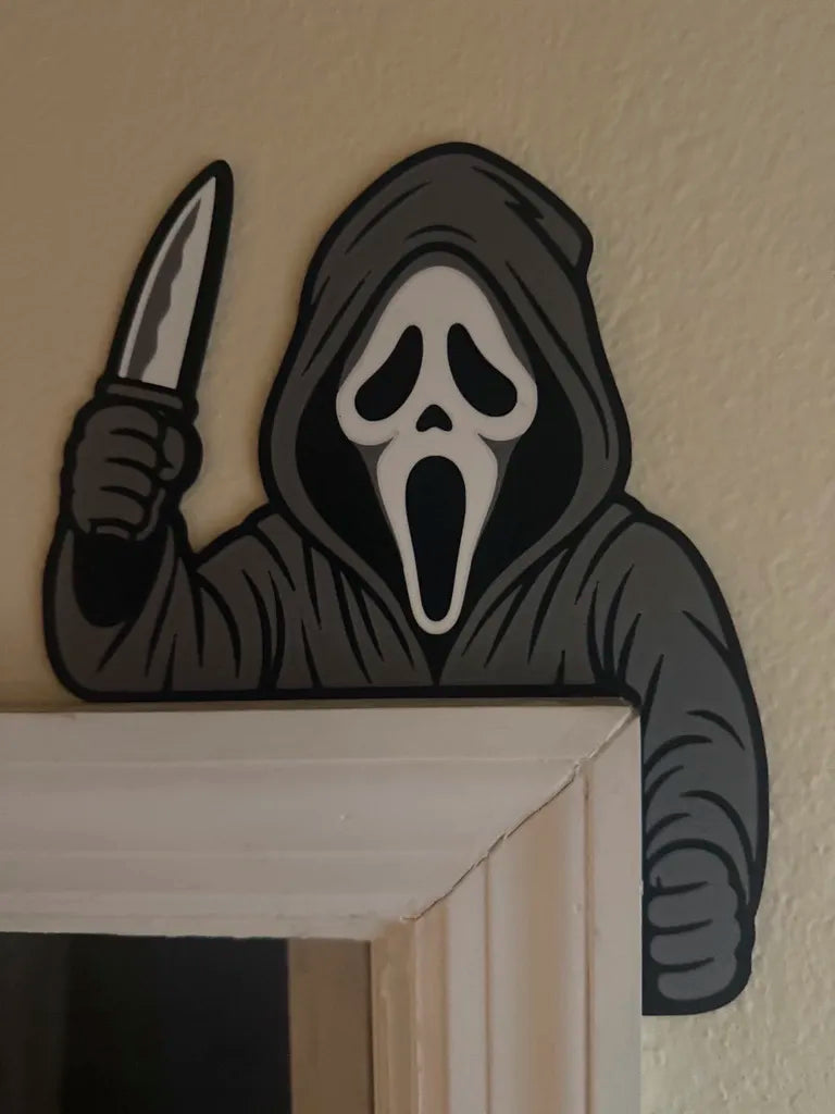 HORROR MOVIE DOOR DECOR